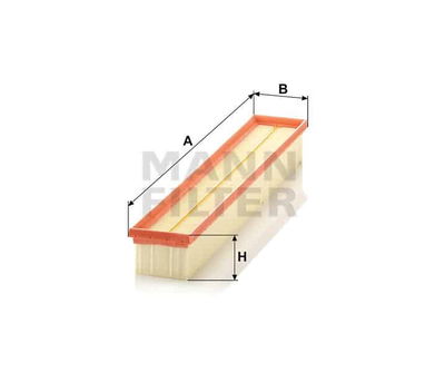 Luftfilter (Y) C52107 Luftfilter (Y) C52107