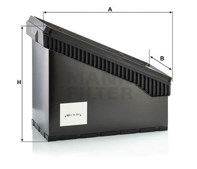 Luftfilter (Y) C50003 Luftfilter (Y) C50003
