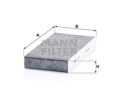 Hyttfilter (kol) CUK2327-2 Hyttfilter (kol) CUK2327-2