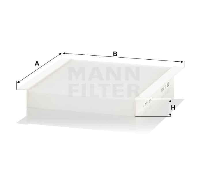 Hyttfilter CU2454