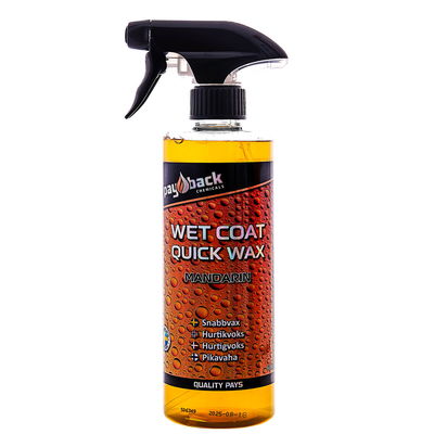 WET COAT/QUICK WAX MANDARIN 500ML