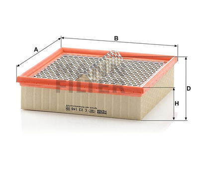 Luftfilter (Y) C23148 Luftfilter (Y) C23148