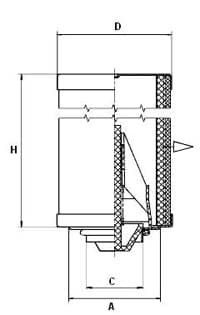 Separatorfilter LE3001 Separatorfilter LE3001