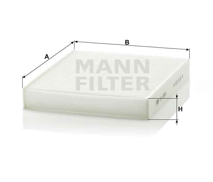 Hyttfilter CU2559