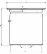 Separatorfilter LE14001 Separatorfilter LE14001