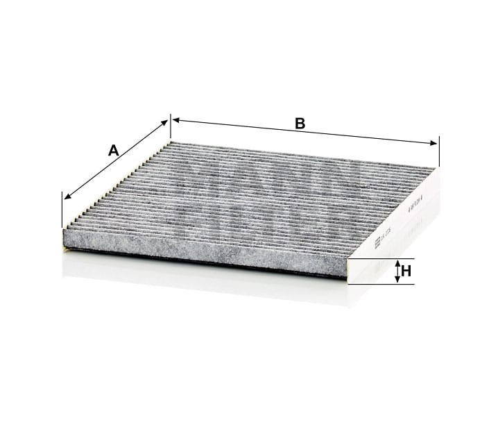 Hyttfilter (kol) CUK2336