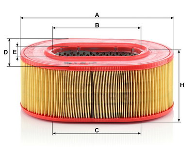 Luftfilter C25124