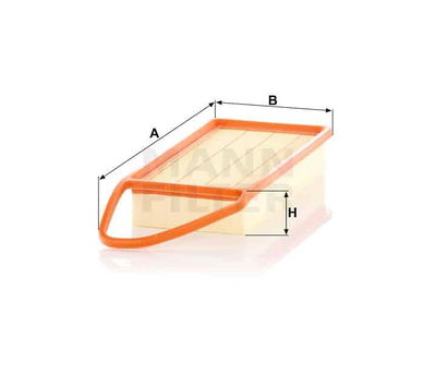 Luftfilter (Y) C3087/2 Luftfilter (Y) C3087/2