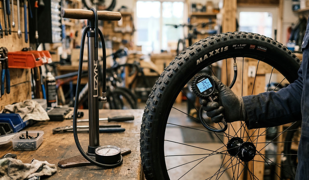 Håll däcktryck på topp med rätt kolfilter och tryckmätare