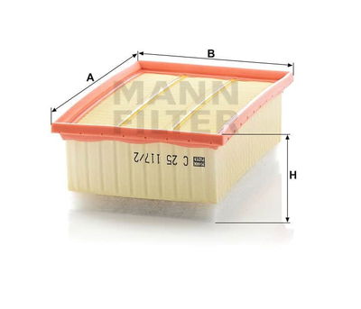 Luftfilter (Y) C25117/2 Luftfilter (Y) C25117/2