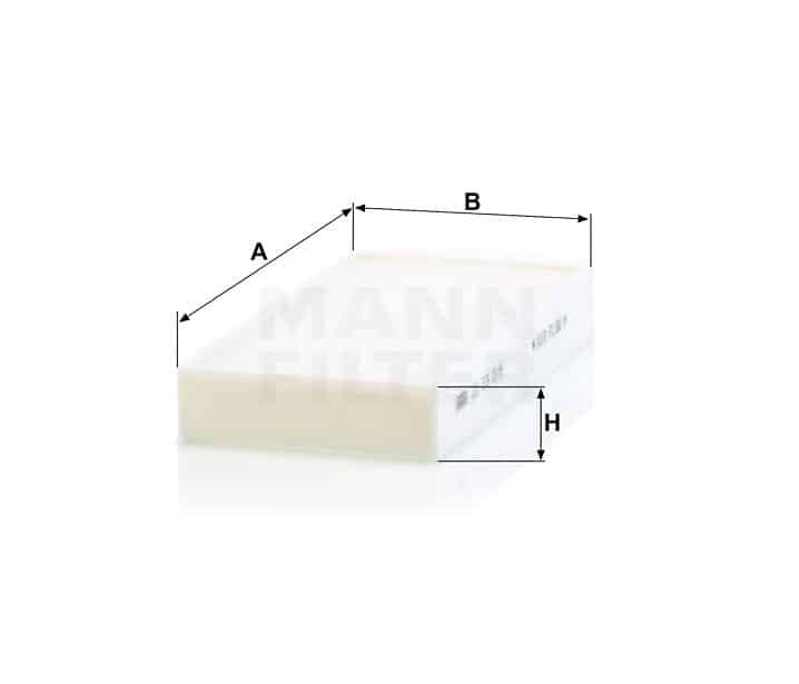 Hyttfilter CU23015-2