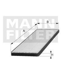 Hyttfilter (kol) CUK23004-2 Hyttfilter (kol) CUK23004-2