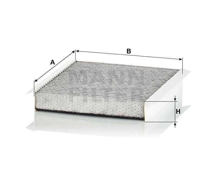 Hyttfilter (kol) CUK2040