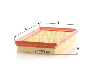 Luftfilter (Y) C31012 Luftfilter (Y) C31012