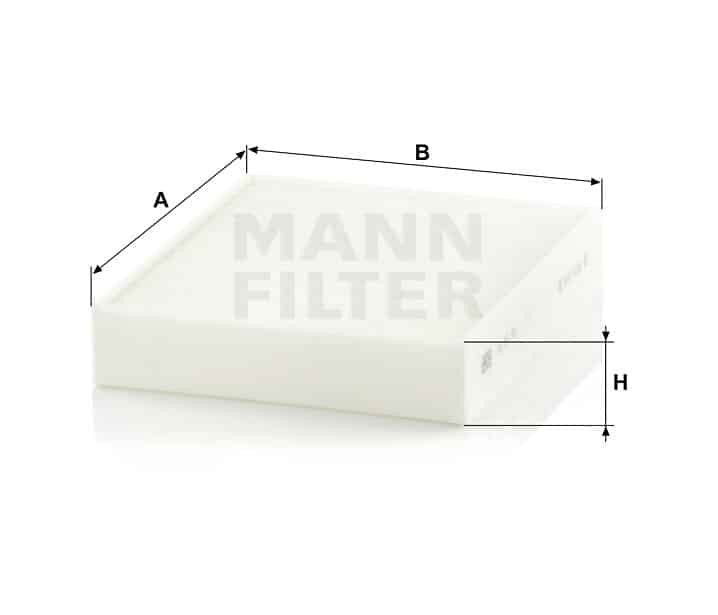 Hyttfilter CU25001