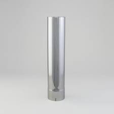 STACK PIPE. STRAIGHT 5 IN (127 MM) ID X 24 IN (610 MM) CHROME STACK PIPE. STRAIGHT 5 IN (127 MM) ID X 24 IN (610 MM) CHROME
