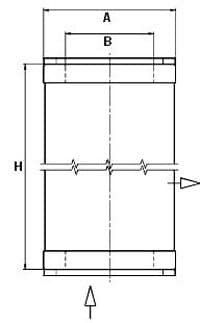 Separatorfilter LE3002 Separatorfilter LE3002