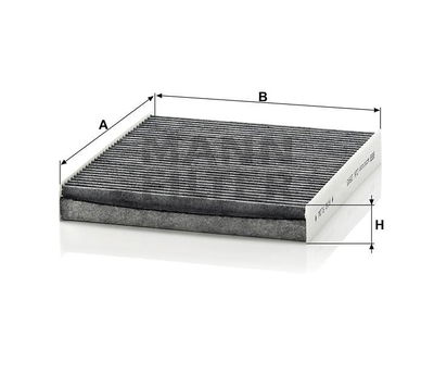Hyttfilter (kol) CUK2545 Hyttfilter (kol) CUK2545