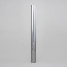 STACK PIPE. STRAIGHT 5 IN (127 MM) ID X 60 IN (1524 MM) CHROME