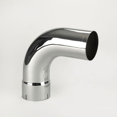 ELBOW. 90 DEGREE 5 IN (127 MM) OD-ID CHROME ELBOW. 90 DEGREE 5 IN (127 MM) OD-ID CHROME