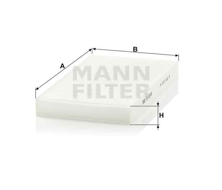 Hyttfilter CU2956