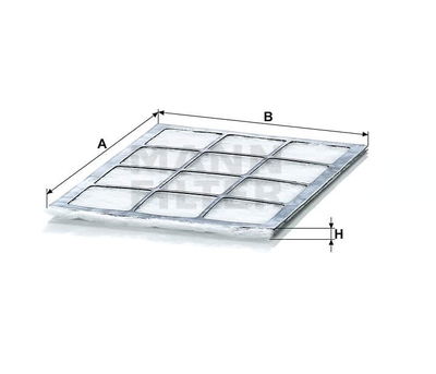Hyttfilter CU2504