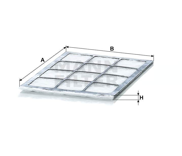 Hyttfilter CU2504