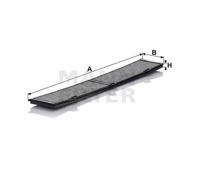 Hyttfilter (kol) CUK8430 Hyttfilter (kol) CUK8430