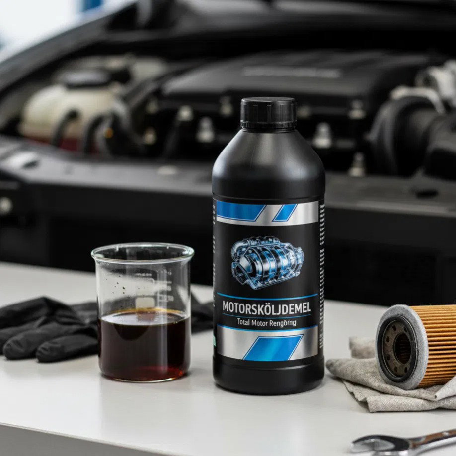 Motorskölj: Rengör motorn invändigt