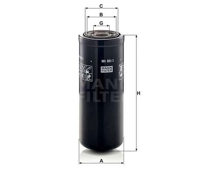Transm.filter WH980/3 Transm.filter WH980/3