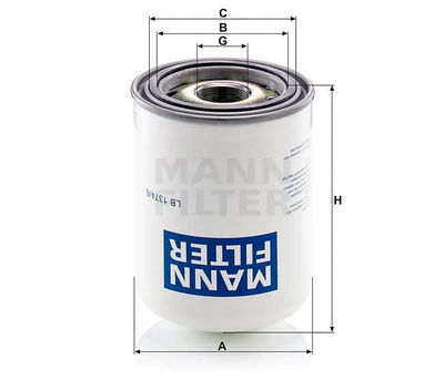 Separatorfilter LB1374/6 Separatorfilter LB1374/6