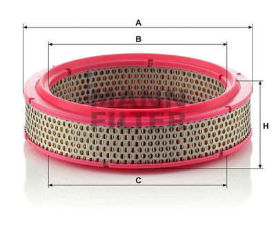 Luftfilter (Y) C2120/2 Luftfilter (Y) C2120/2