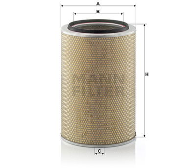 Luftfilter (Y) C331465/1 Luftfilter (Y) C331465/1