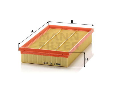 Luftfilter (Y) C30115 Luftfilter (Y) C30115