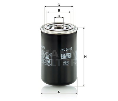 HYDRAULFILTER WD940/2