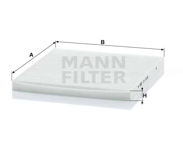 Hyttfilter CU2435
