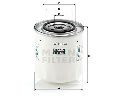 Oljefilter W1130/3 Oljefilter W1130/3