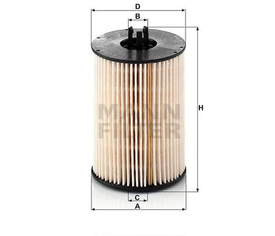 Bränslefilter PU821x-2 Bränslefilter PU821x-2