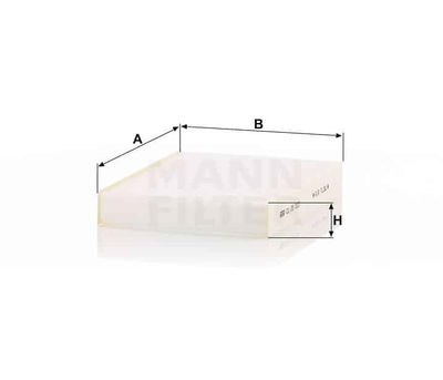 Hyttfilter CU25003
