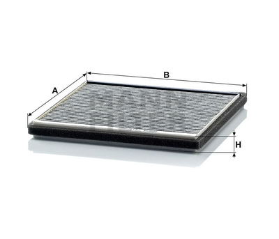Hyttfilter (kol) CUK2225 Hyttfilter (kol) CUK2225