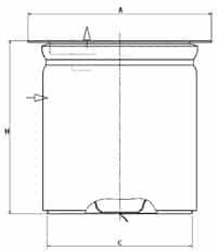 Separatorfilter LE17006 Separatorfilter LE17006
