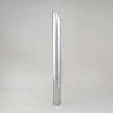 STACK PIPE. 45 DEGREE 5 IN (127 MM) ID X 60 IN (1524 MM) CHROME