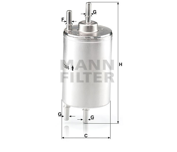 Bränslefilter WK720/6