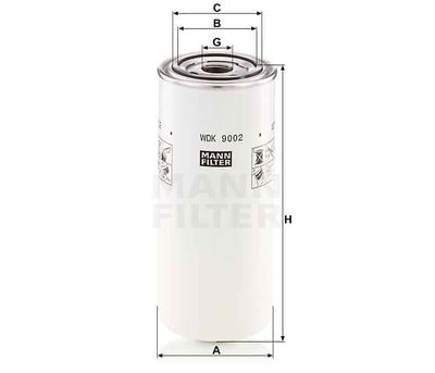 Bränslefilter WDK9002 Bränslefilter WDK9002