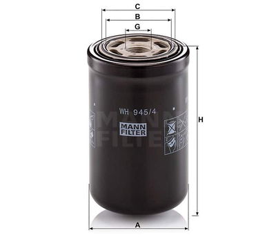 Transm.filter WH945/4 Transm.filter WH945/4