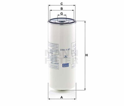 Separatorfilter LB11102/2 Separatorfilter LB11102/2