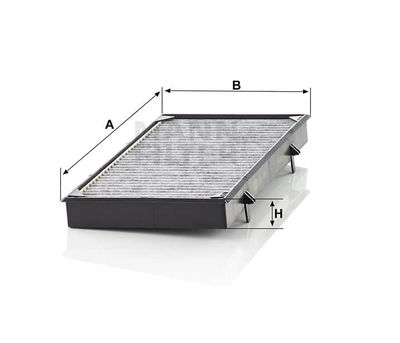 Hyttfilter (kol) CUK3454 Hyttfilter (kol) CUK3454