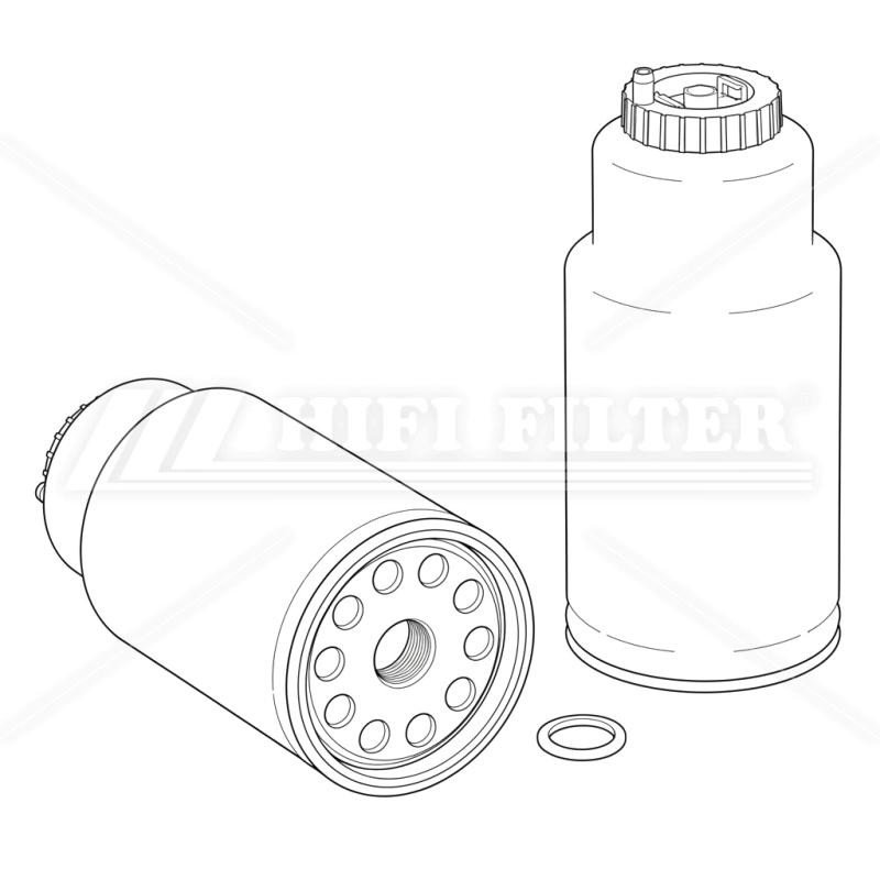BRÄNSLE-/VATTENAVSKILJARE FILTER