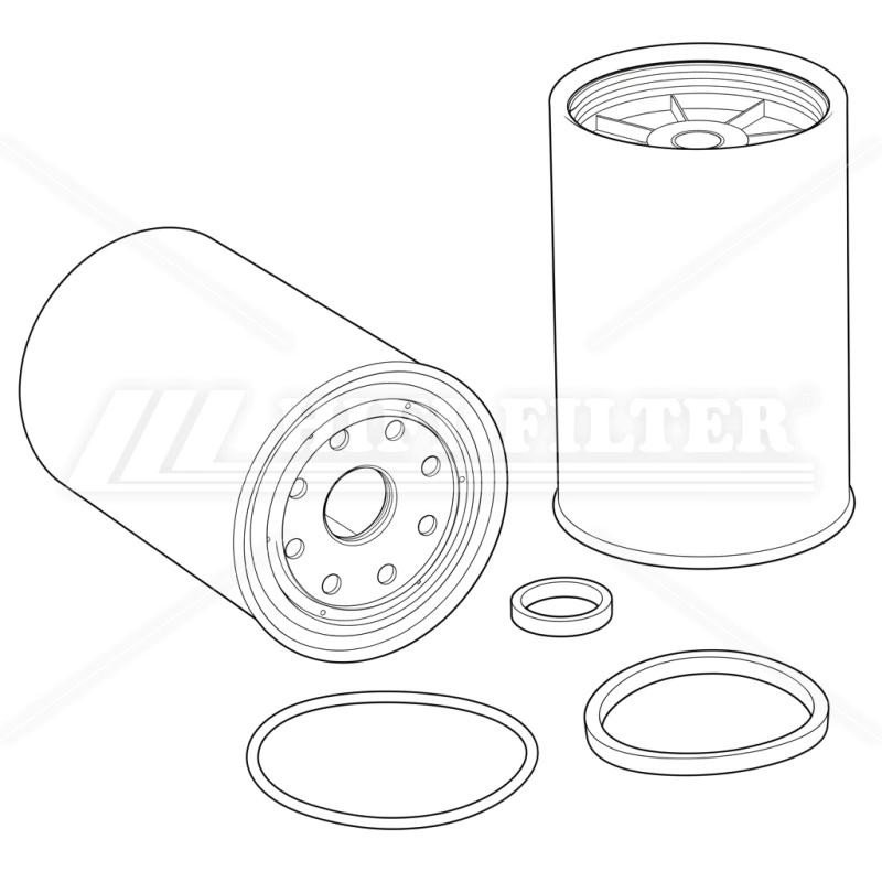 BRÄNSLE-/VATTENAVSKILJARE FILTER