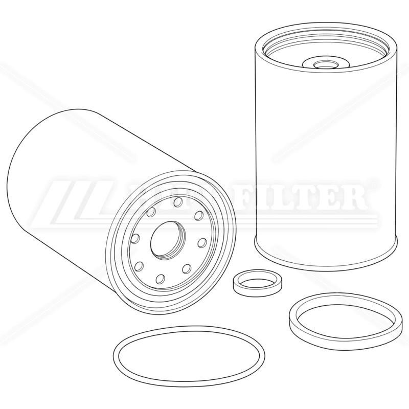 BRÄNSLE-/VATTENAVSKILJARE FILTER